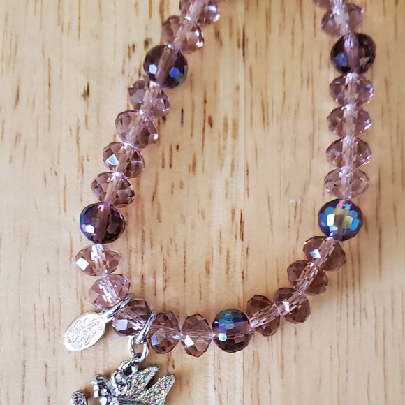 Kirk's Folly Purple Stone Fairy Bracelet - Picture 3 of 8